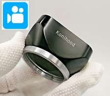 🎦VIDEO👀[Casi COMO NUEVO] Konica Konihood 37 mm para Konica F de JAPÓN segunda mano  Embacar hacia Mexico