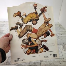 Norman rockwell football for sale  Brussels