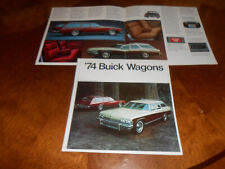 Usado, 1974 Buick Estate Wagon & Century Station Wagon Folheto Catálogo/Original'74 comprar usado  Enviando para Brazil