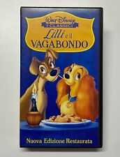 Vhs lilli vagabondo usato  Due Carrare