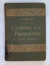 Canzoni piemontesi angelo usato  Cremona