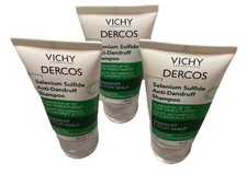 Xampu 3-Vichy Dercos sulfeto de selênio anti-caspa coceira couro cabeludo viagem tamanho 50ml, usado comprar usado  Enviando para Brazil