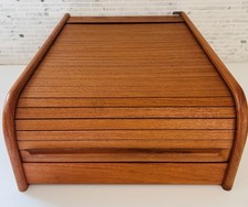 Vintage teak tambour for sale  Kansas City