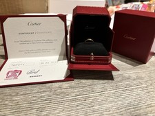 Cartier love ring gebraucht kaufen  Calberlah