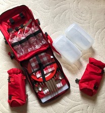 Picknick rucksack rot gebraucht kaufen  Wittstock/Dosse