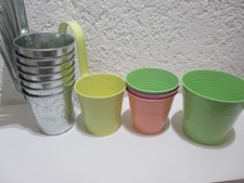 Zink metall blumentöpfe gebraucht kaufen  Reichelsheim (Odenwald)