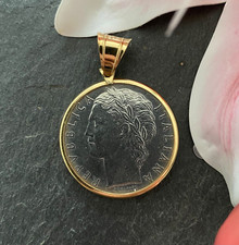 Anhänger münzrahmen 585 gebraucht kaufen  Göttingen