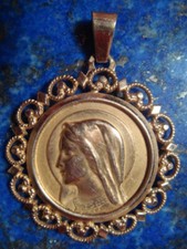 Médaille religieuse vierge d'occasion  Kaysersberg