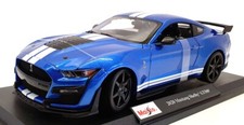 Carro modelo Maisto escala 1/18 46629 - 2020 Mustang Shelby GT500 - Azul comprar usado  Enviando para Brazil