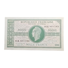 Billet 1000 francs d'occasion  Valence