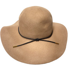 Chapéu feminino grande flexível chique praia chapéu de sol Panamá cinto lã elegante largo fedora comprar usado  Enviando para Brazil