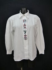 Trachtenbluse bluse weiß gebraucht kaufen  Trossingen