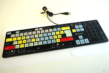 Teclado EditorsKeys Adobe Premiere Pro edição fina com fio (QWERTY - layout Reino Unido) comprar usado  Enviando para Brazil