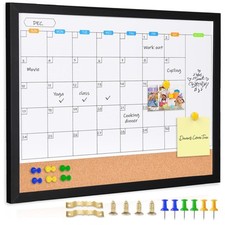 Monthly whiteboard calendar for sale  Ithaca