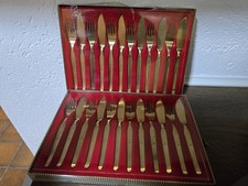 Fischbesteck set personen gebraucht kaufen  Schwarzenbach a.d.Saale