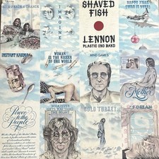 John Lennon Plastic Ono Band Shaved Fish LP Vinyl Apple Records SW-3421 1975 comprar usado  Enviando para Brazil