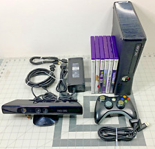 Usado, Pacote Kinect Xbox 360 4GB com alimentação OEM, 6 jogos, controle + adaptador USB com fio comprar usado  Enviando para Brazil