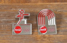 LOT DE 2 PINS JO COCA COLA PARIS 2024 OLYMPICS GAMES  comprar usado  Enviando para Brazil
