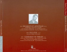 PIERRE-YVES MACÉ SEGMENTS ET APOSTILLES NEW CD comprar usado PIERRE-YVES MACÉ SEGMENTS ET APOSTILLES NEW CD comprar usado  Enviando para Brazil