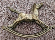 Prateleira de mesa pesada vintage bronze cavalo de balanço decoração 6”Tx8”L N3, usado comprar usado Prateleira de mesa pesada vintage bronze cavalo de balanço decoração 6”Tx8”L N3, usado comprar usado  Enviando para Brazil