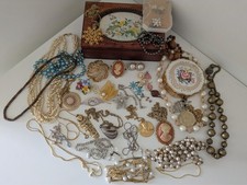 Vintage jewellery bundle for sale  STOKE-ON-TRENT
