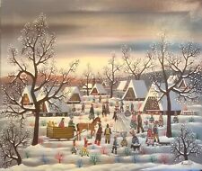 Original folk painting for sale  New York