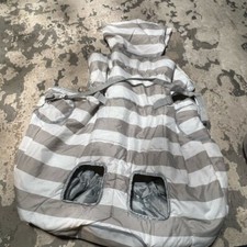 Striped gray white for sale  Macomb