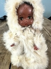 Vintage eskimo doll for sale  ST. AUSTELL