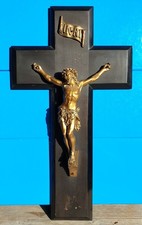 Grand crucifix ancien d'occasion  Montivilliers