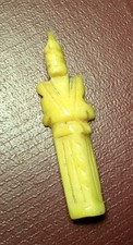 Usado, Antico Ciondolo Inciso A Mano In Osso Di Animale. Uomo/Sacerdote Giapponese..... comprar usado  Enviando para Brazil