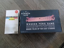 Wooden pong incoherent for sale  Belleview