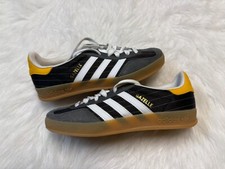 Tênis masculino IF9642 Adidas Gazelle pacote olímpico interno preto tamanho 5.5 comprar usado  Enviando para Brazil