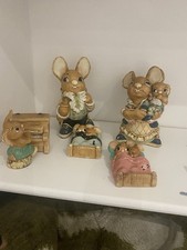 Pendelfin vintage rabbits for sale  LEICESTER