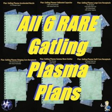 Fallout 76 FO76 PS4 | PS5 All 6 ⭐RARO⭐ Gatling Plasma Plans comprar usado  Enviando para Brazil