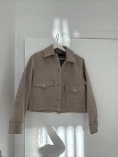 Zara beige cropped for sale  BRENTWOOD
