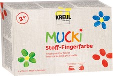 Kreul stoff fingerfarbe gebraucht kaufen  Mantel