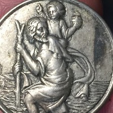 Medaglia placca religiosa usato  San Martino Buon Albergo