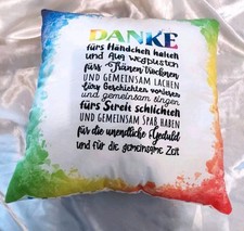 Handmade kissen abschied gebraucht kaufen  Weiltingen