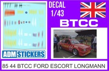 Decal btcc 1985 usato  Catania