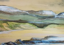 Original watercolour coastal for sale Original watercolour coastal for sale  WIRRAL