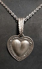 Trachtenschmuck kette herzanh� gebraucht kaufen  Kaufbeuren