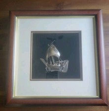 Silver boat wall for sale  Apex