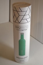Garrafa de vinho BruMate 25 oz/750 ml à prova de vazamento isolada pavão, usado comprar usado  Enviando para Brazil