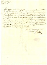 1831 carpi lettera usato  Milano
