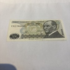Billet turquie lirasi d'occasion  Villemandeur