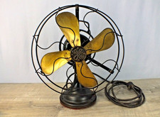 Ventilador elétrico antigo General com lâminas de latão 12 polegadas em estado original de funcionamento comprar usado  Enviando para Brazil