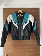 Leather biker jacket for sale  LONDON