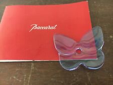 Baccarat crystal butterfly d'occasion  Expédié en Belgium