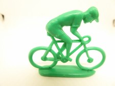 CYCLISTE VELO / RIDER / BIKE - VERT / GREEN - PLASTIQUE / PLASTIC - V9 comprar usado  Enviando para Brazil
