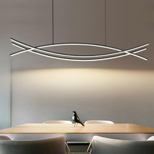 Lampa wisząca Mikeru LED 120 cm czarna, nowoczesna towar B na sprzedaż  PL